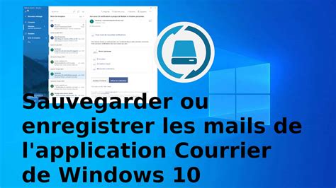 Activer courrier windows 10